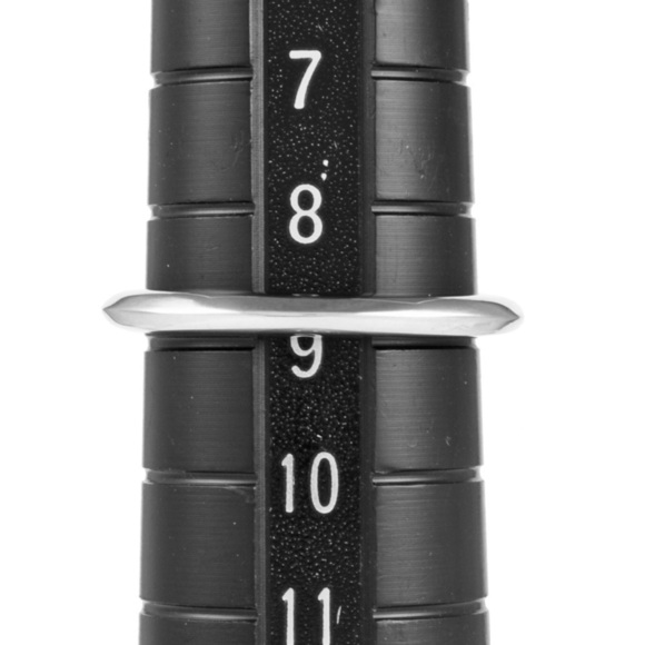 TIFFANY Silver Diamond Ring - Picture 8 of 9